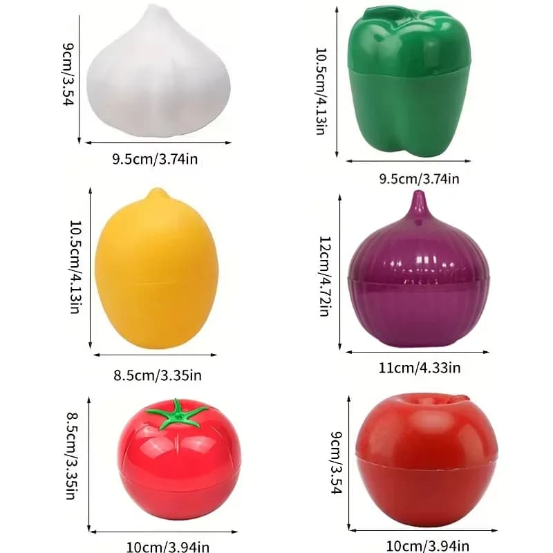 Vershouddoos voor Groente en Fruit - Kunststof Voorraaddoos