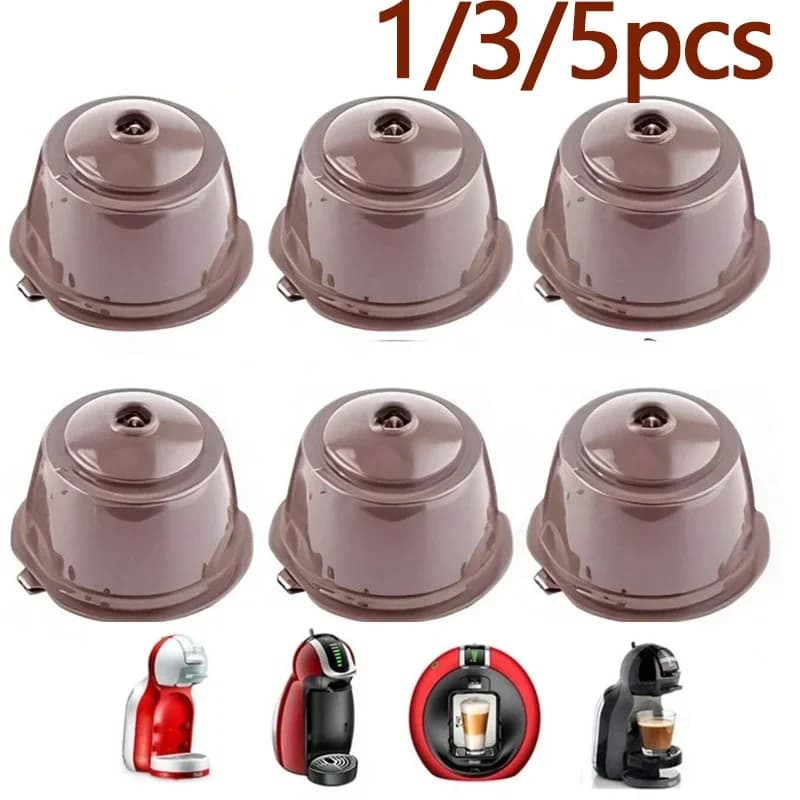 1/3/5/10 stuks Herbruikbare Koffiecapsules voor Nescafé Dolce Gusto