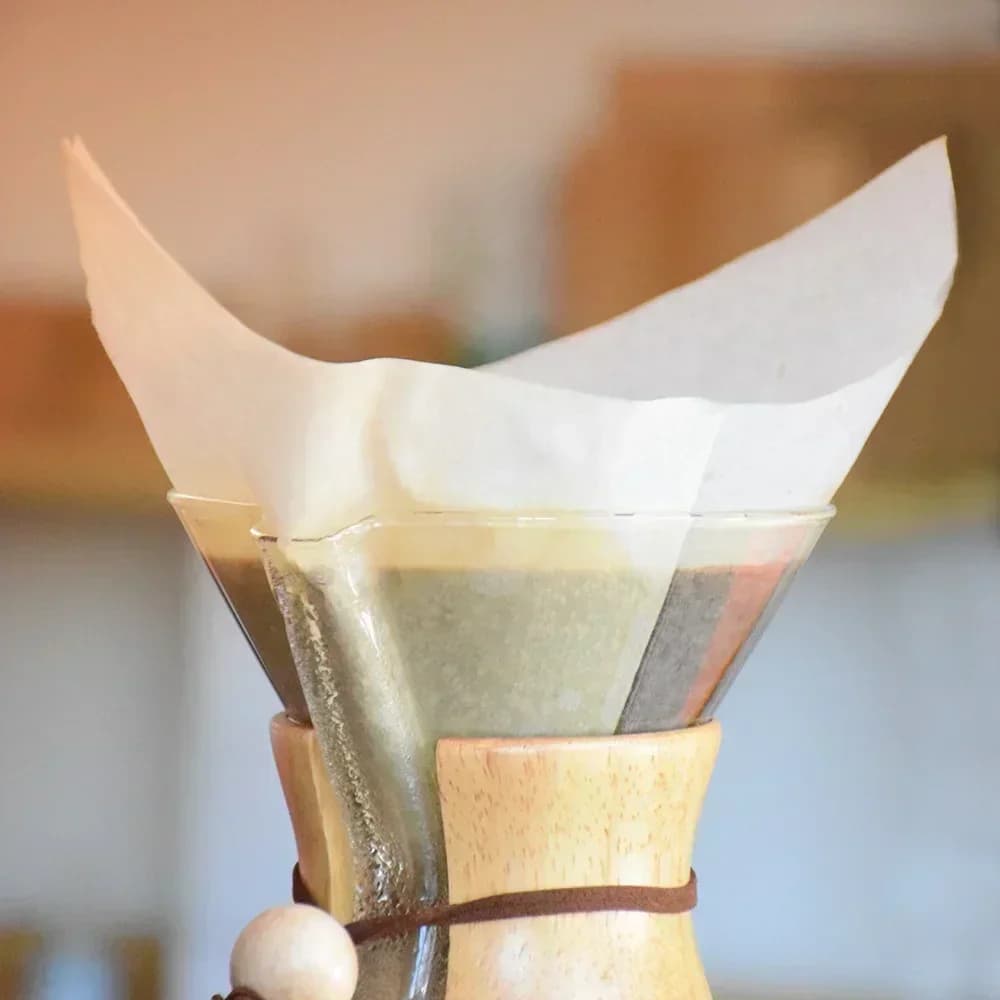 V60 Koffiefilterpapier V-Vorm Ongebleekt (40/100 Stuks) - Pour-Over Filters