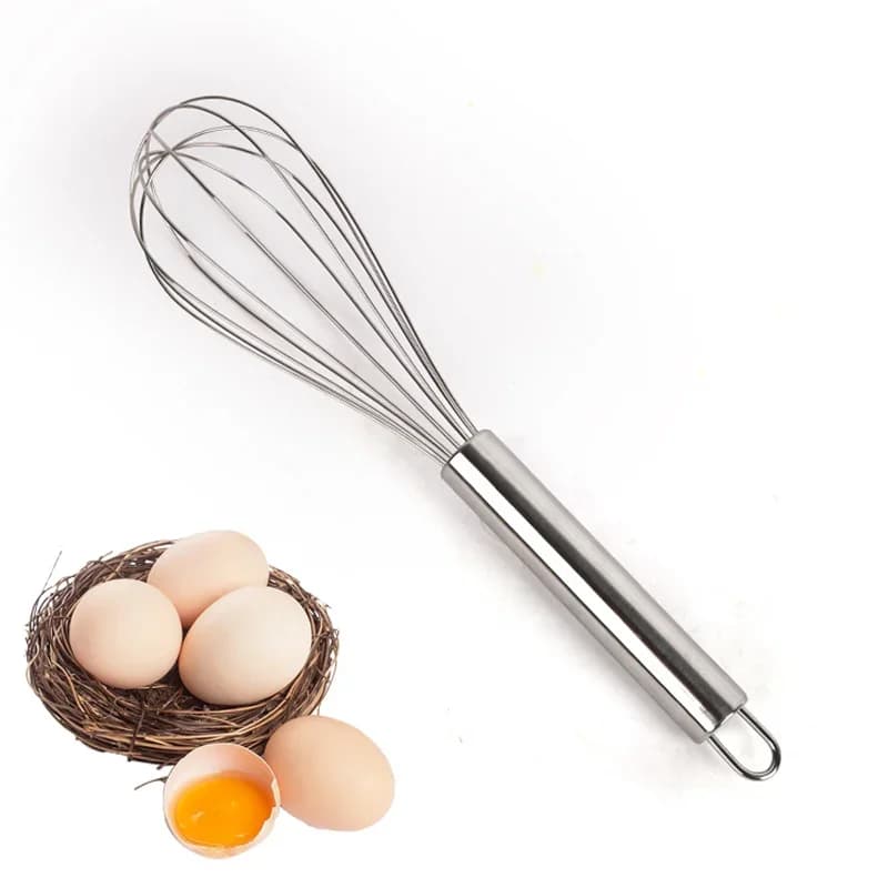 Rvs ballongarde 6/8/10/12 inch, handmatige garde voor bakken en koken
