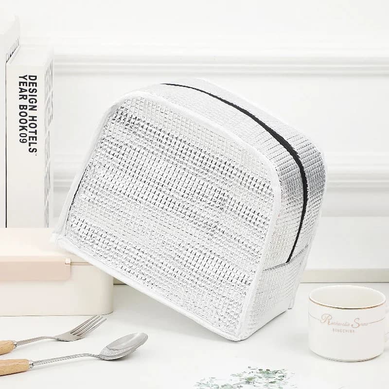 Kleurrijke geïsoleerde lunchtas met grote capaciteit, verdikte bento koeltas met aluminiumfolie