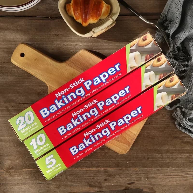 Voorgesneden bakpapier vellen met antiaanbaklaag | Voor oven en airfryer