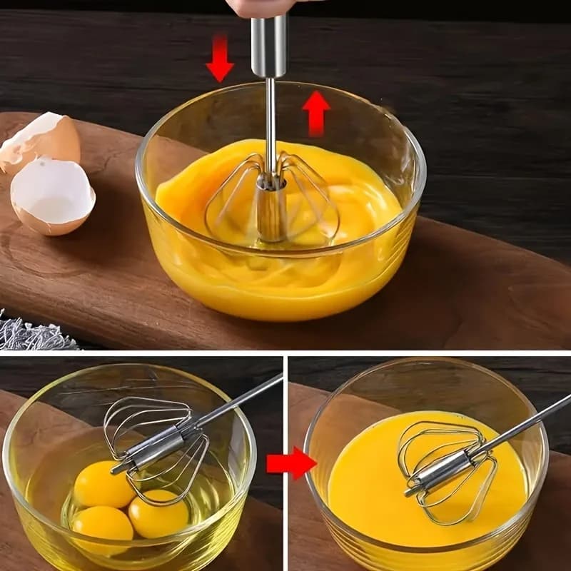 Roestvrijstalen Garde - Halfautomatische Mixer