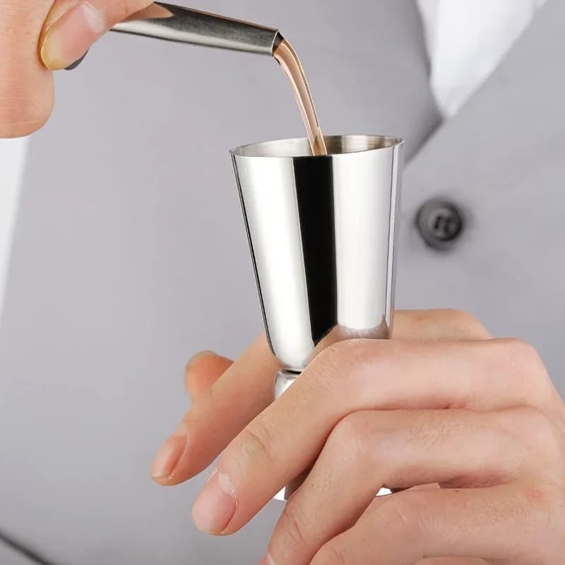 RVS Cocktail Barmaatje - Dubbele Jigger Maatbeker