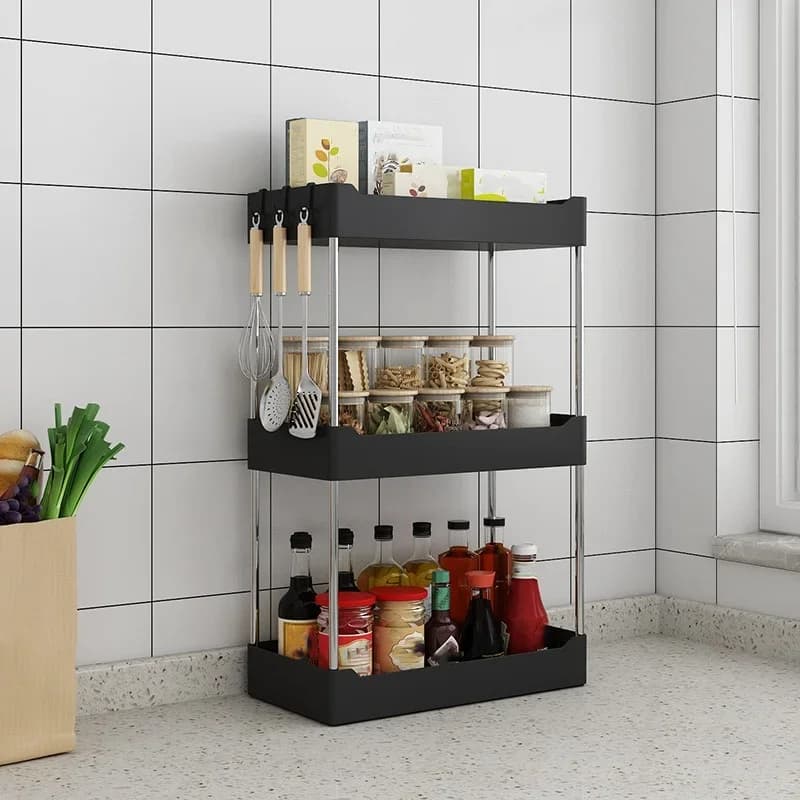 Multifunctioneel Kruidenrek voor Aanrecht - Keukenrek Organizer