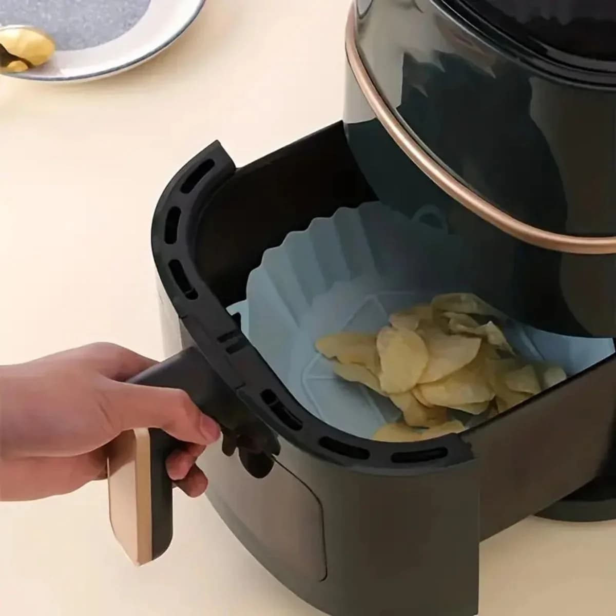 Herbruikbare Siliconen Airfryer Bakvorm