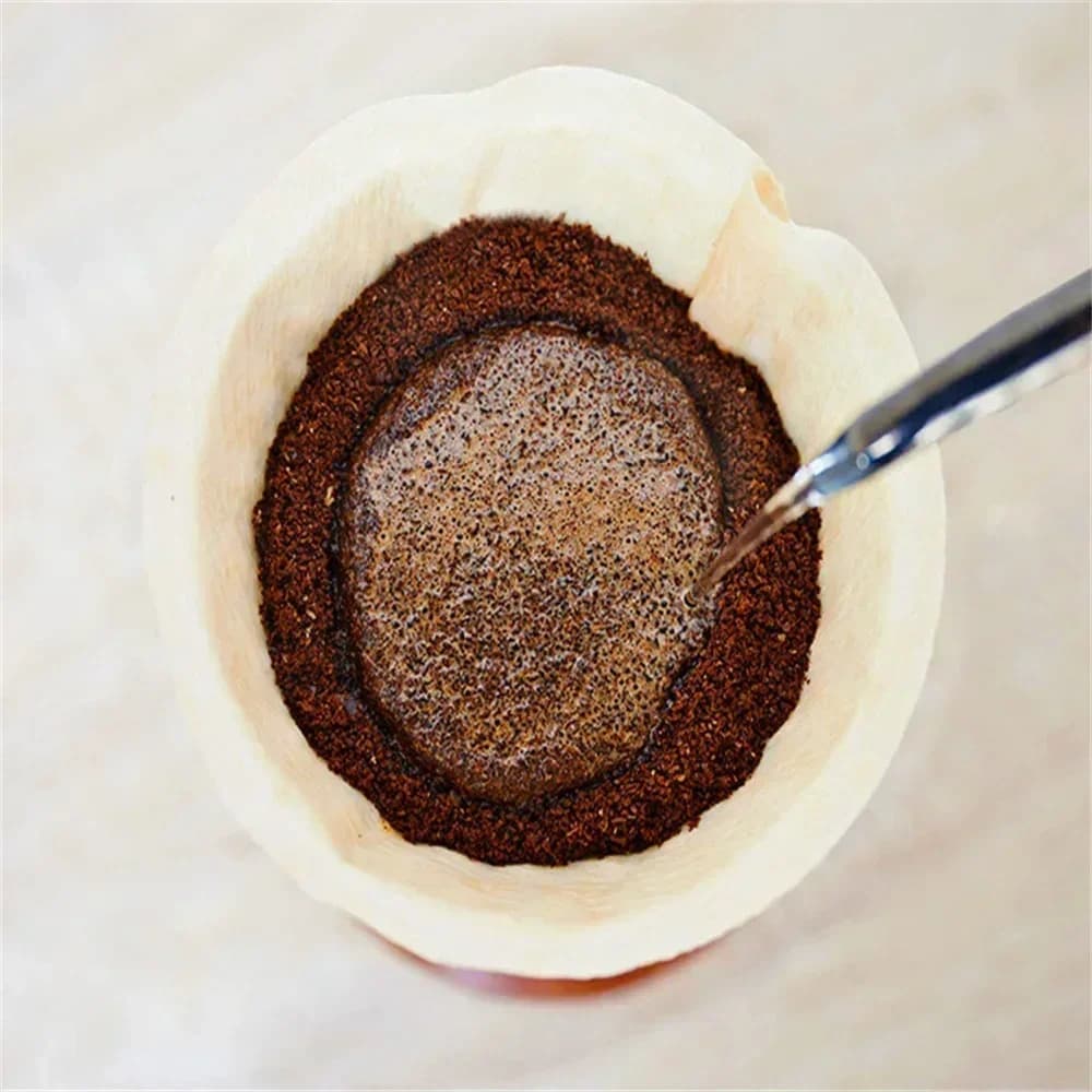 V60 Koffiefilterpapier V-Vorm Ongebleekt (40/100 Stuks) - Pour-Over Filters