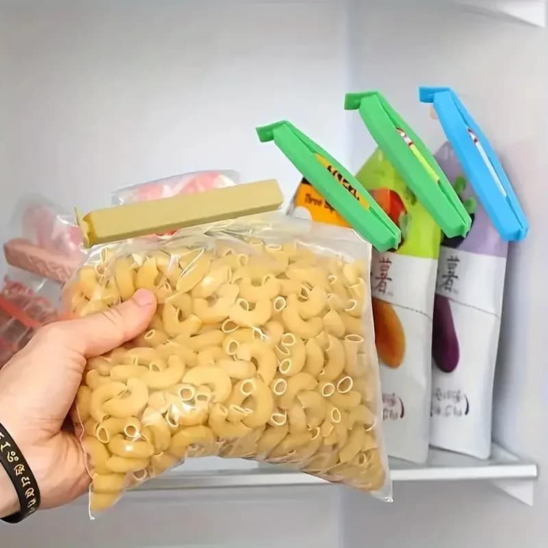 Kleurrijke Sluitclips voor Vershoudzakjes - 5-30 stuks