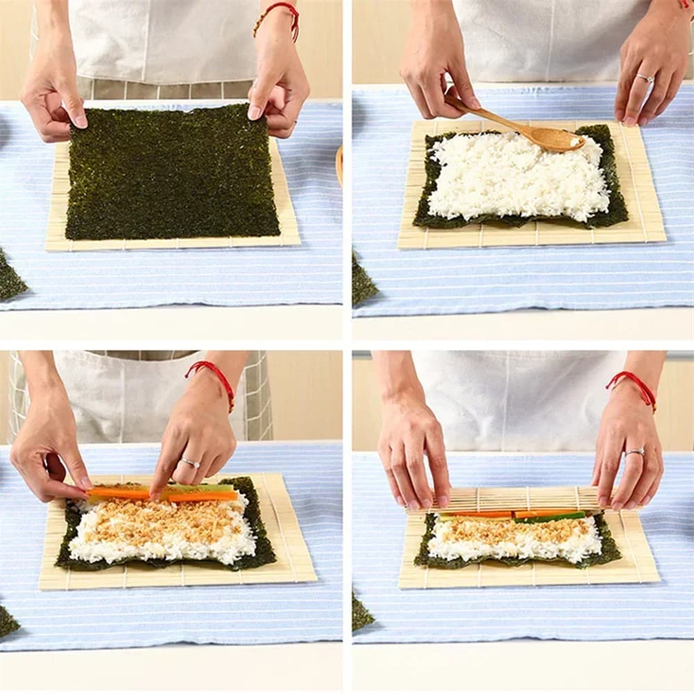 Bamboe Sushimat - Anti-aanbak Rolmat voor Sushi