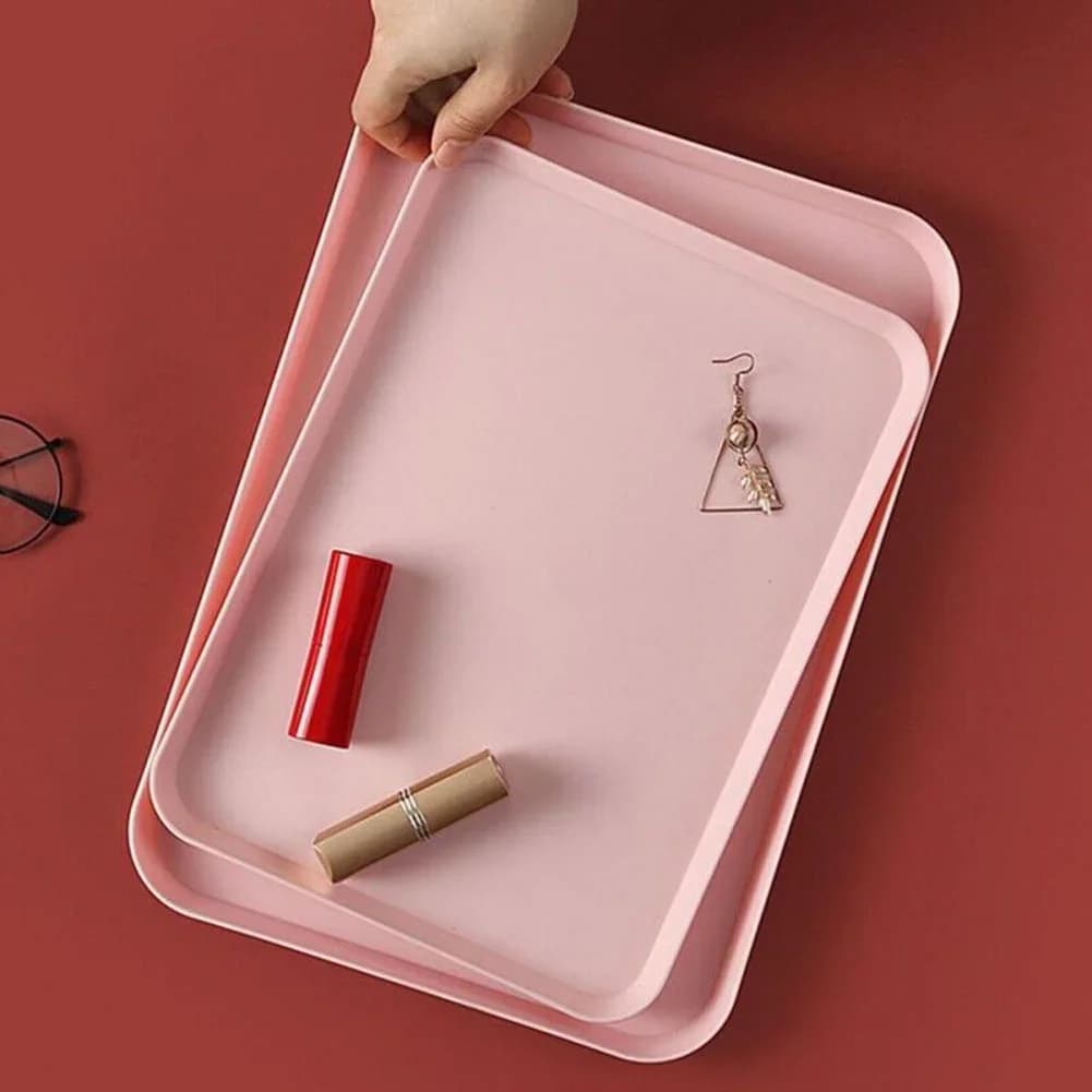 Rechthoekig Kunststof Dienblad - Antislip en Krasbestendig